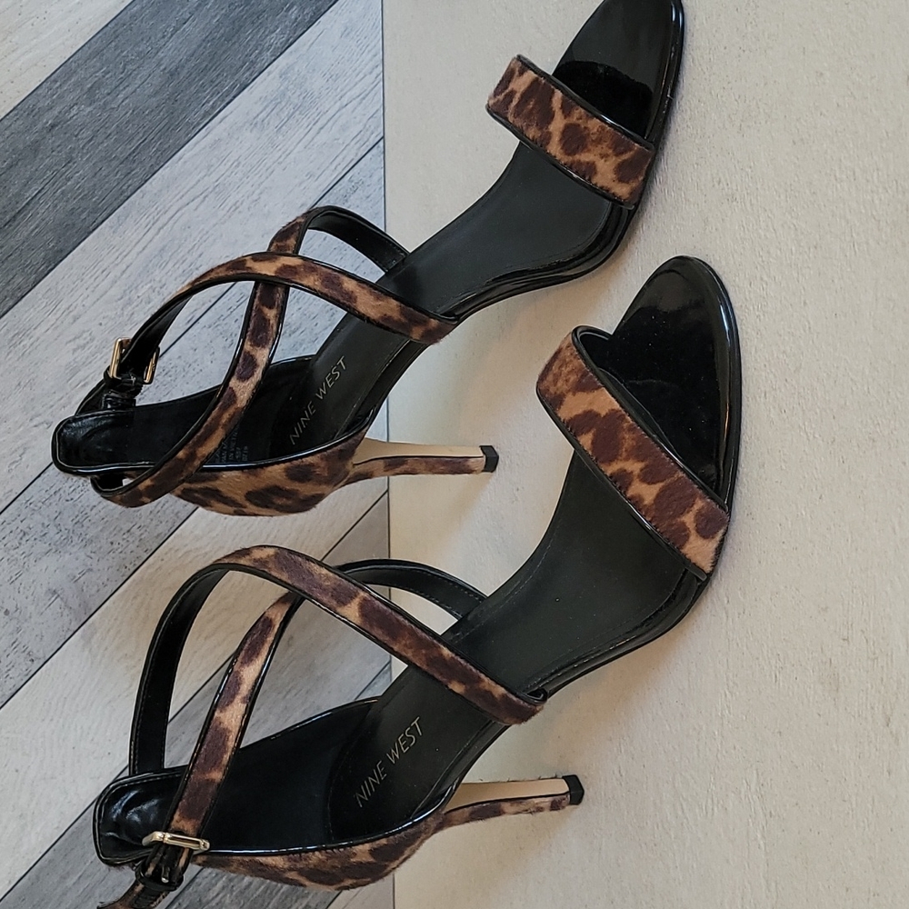 Size 11 Nine West Cheetah Heels